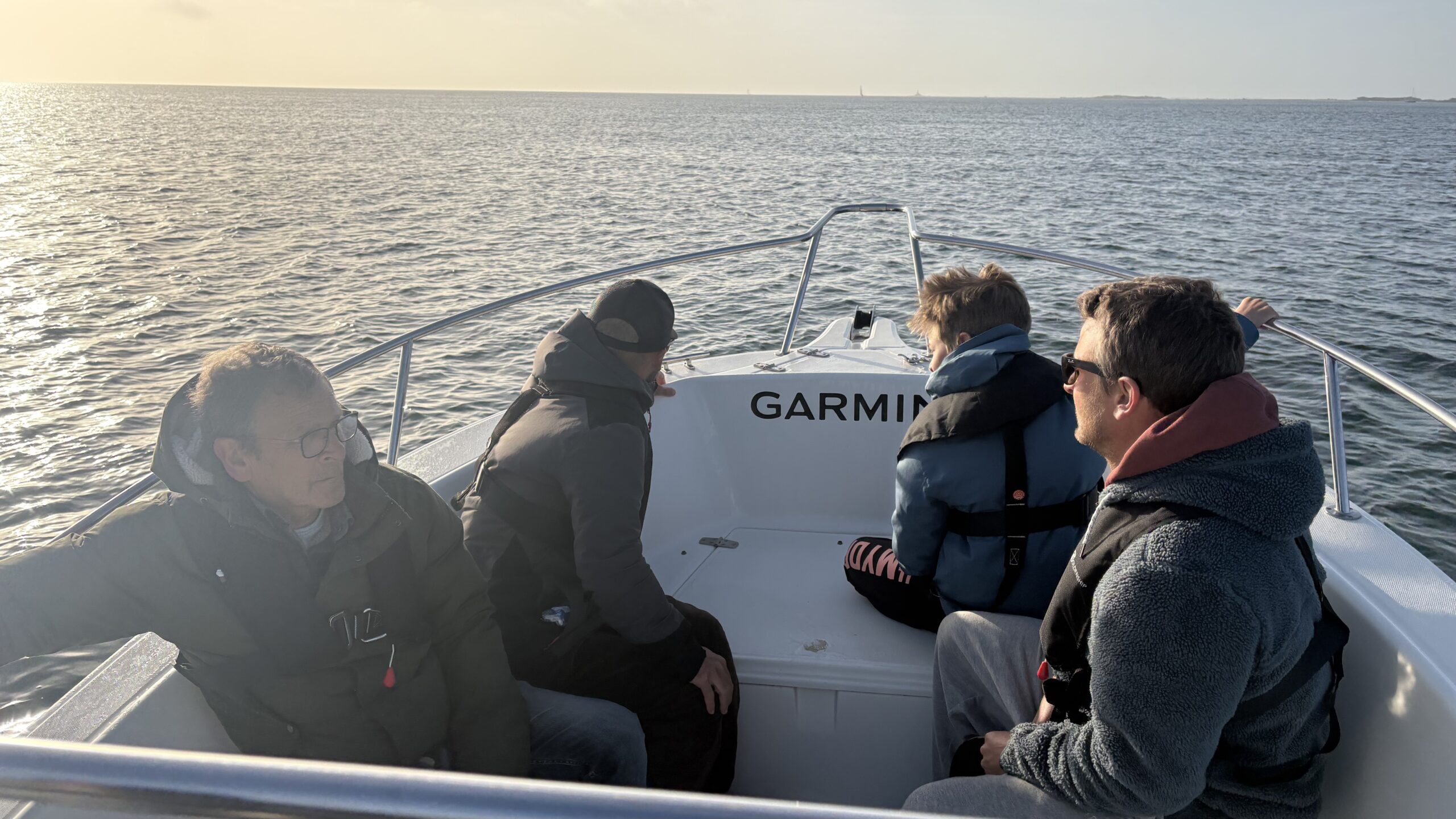 stagiaires qui partent avec Pesk'anim